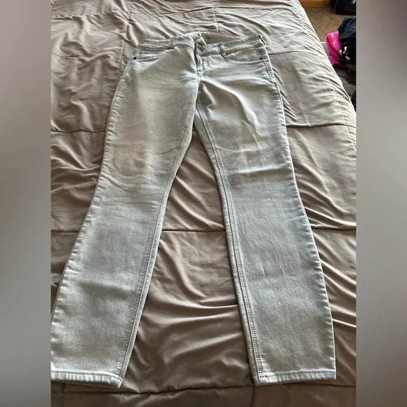 Maurice’s jeggings Blue and gray - size large regular- EUC - both pairs! - Picture 2 of 7